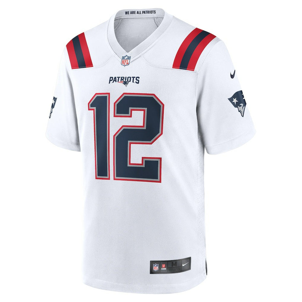 Tom Brady New England Patriots Retired Game Jersey - White sale