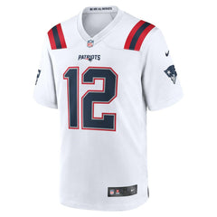 Tom Brady New England Patriots Retired Game Jersey - White sale