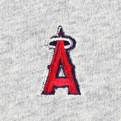 Los Angeles Angels johnnie-O Alsen Raglan Long Sleeve T-Shirt Red/Heather Gray