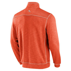 Cleveland Browns Tobago Bay Tri-Blend Half-Zip Sweatshirt - Orange discount