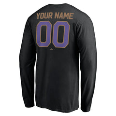 Arizona Diamondbacks Personalized Cooperstown Collection Winning Streak Long Sleeve T-Shirt Black