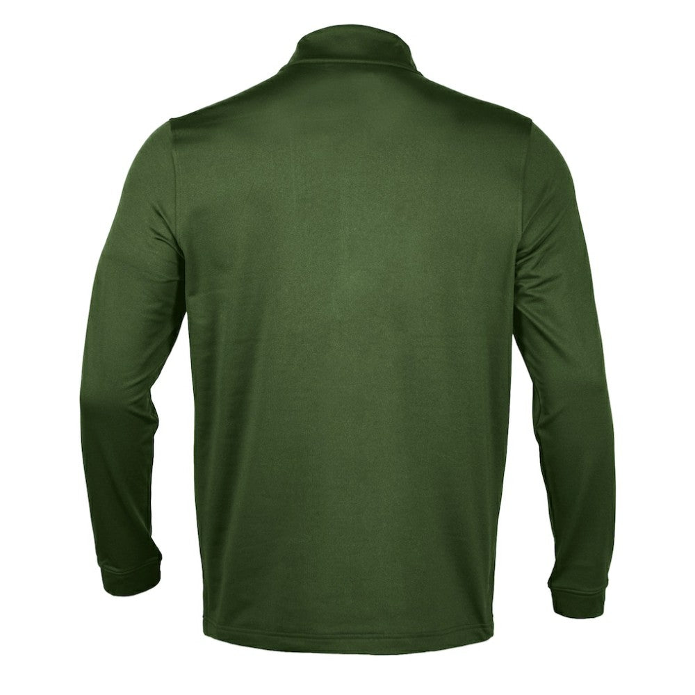 Minnesota Wild Levelwear NHL x PGA Scout Midlayer Quarter-Zip Pullover Top - Hunter Green Pullover
