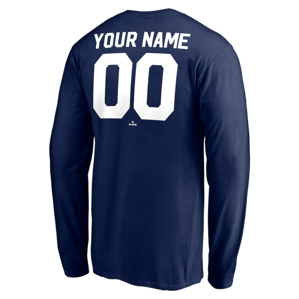 Chicago White Sox Personalized Cooperstown Collection Alternate Winning Streak Long Sleeve T-Shirt Navy