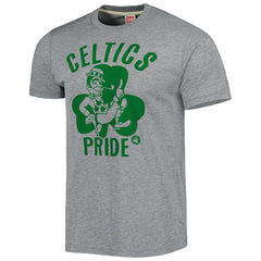 Boston Celtics Homage Unisex Hometown Hyper Local Tri-Blend T-Shirt - Heather Gray sale
