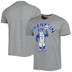 Philadelphia 76ers Homage Unisex Team Mascot Tri-Blend T-Shirt - Heather Gray for sale