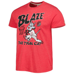 Portland Trail Blazers Homage Unisex Team Mascot Tri-Blend T-Shirt - Red discount