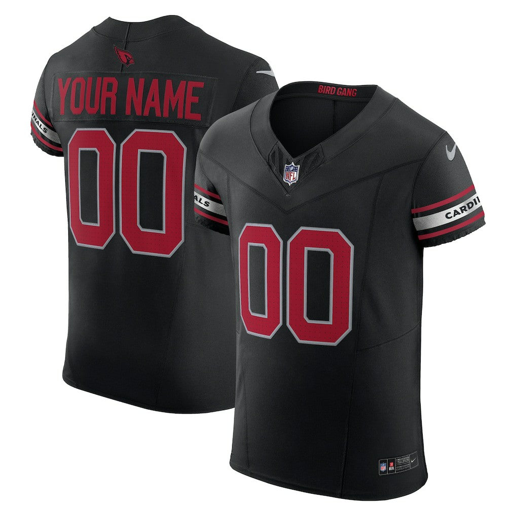 Arizona Cardinals Vapor F.U.S.E. Elite Custom Jersey - Black for sale
