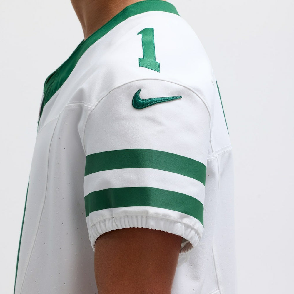 Ahmad Sauce Gardner New York Jets Alternate Vapor F.U.S.E. Elite Jersey - White for sale