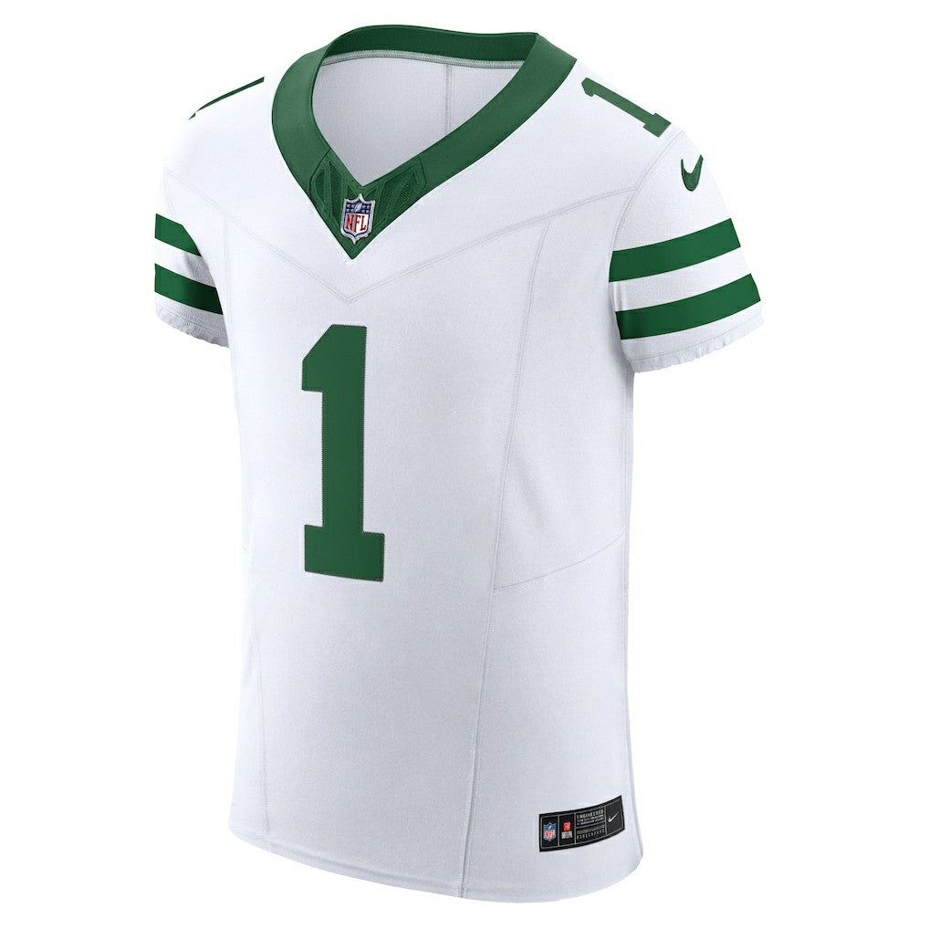 Ahmad Sauce Gardner New York Jets Alternate Vapor F.U.S.E. Elite Jersey - White for sale