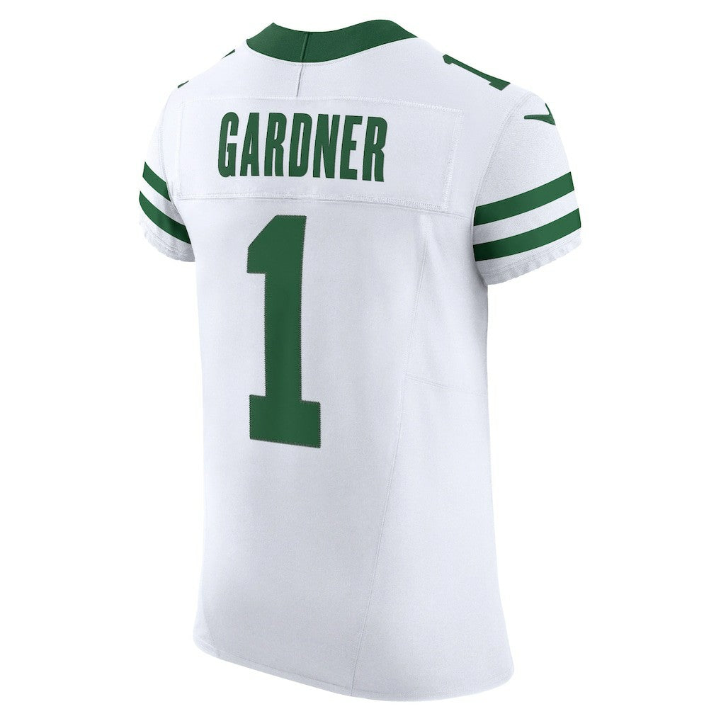 Ahmad Sauce Gardner New York Jets Alternate Vapor F.U.S.E. Elite Jersey - White for sale