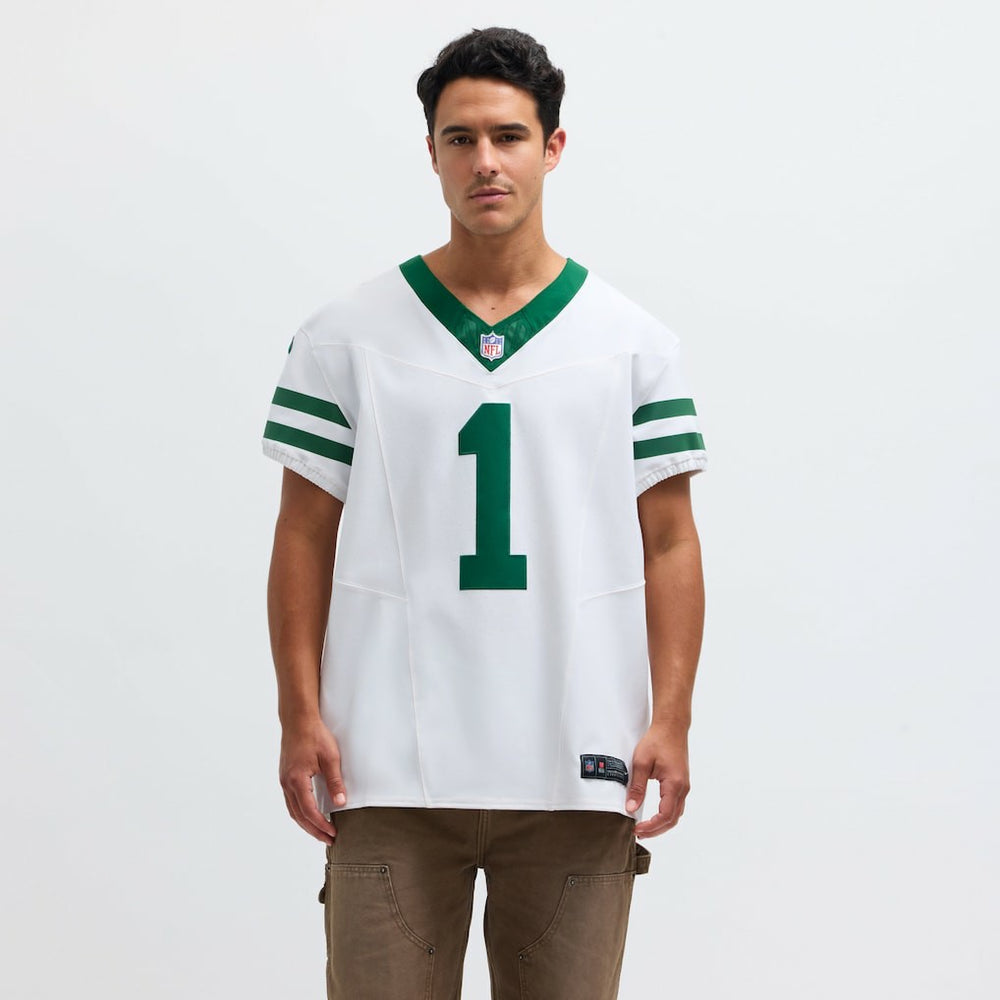 Ahmad Sauce Gardner New York Jets Alternate Vapor F.U.S.E. Elite Jersey - White for sale