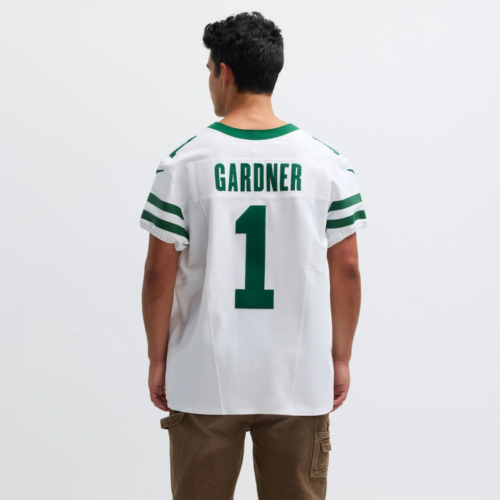 Ahmad Sauce Gardner New York Jets Alternate Vapor F.U.S.E. Elite Jersey - White for sale
