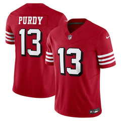 Brock Purdy San Francisco 49ers Vapor F.U.S.E. Limited Jersey - Scarlet for sale