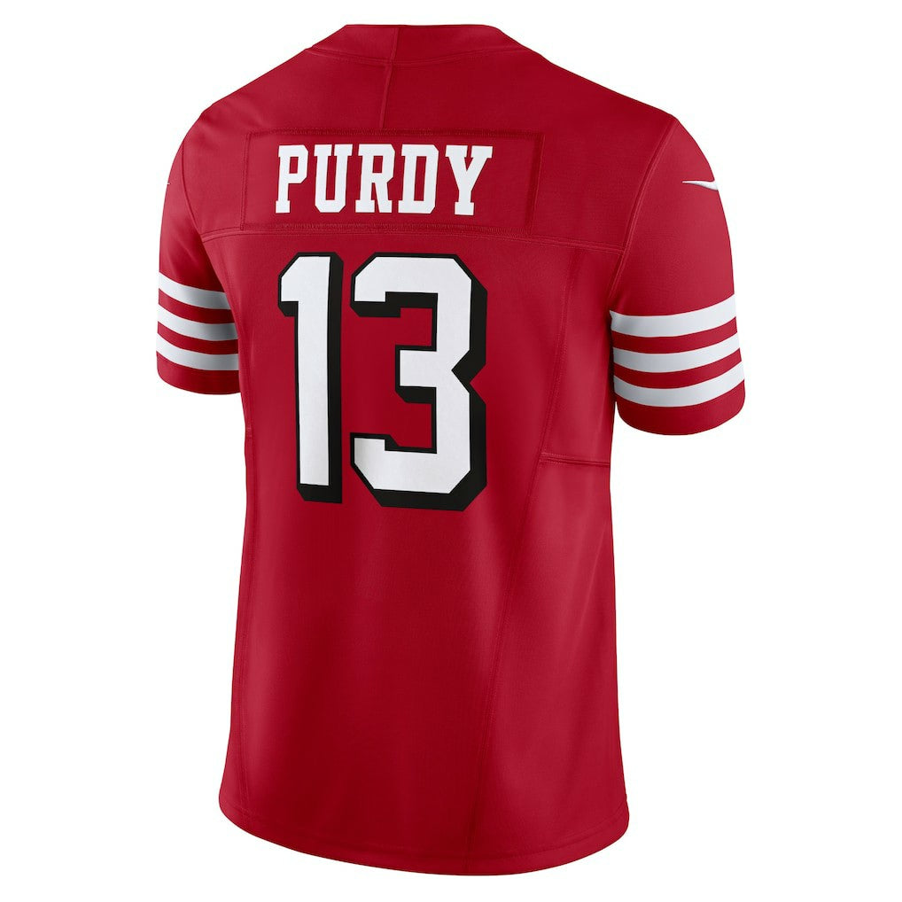 Brock Purdy San Francisco 49ers Vapor F.U.S.E. Limited Jersey - Scarlet for sale
