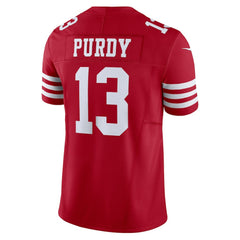 Brock Purdy San Francisco 49ers Vapor F.U.S.E. Limited Jersey - Scarlet sale