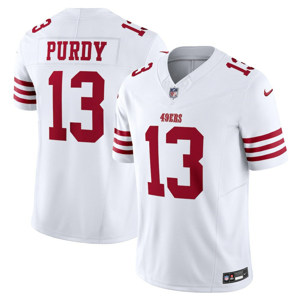 Brock Purdy San Francisco 49ers Vapor F.U.S.E. Limited Jersey - White cheap