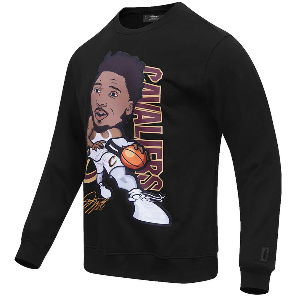 Donovan Mitchell Cleveland Cavaliers Pro Standard Avatar Pullover Sweatshirt sale - Black sale