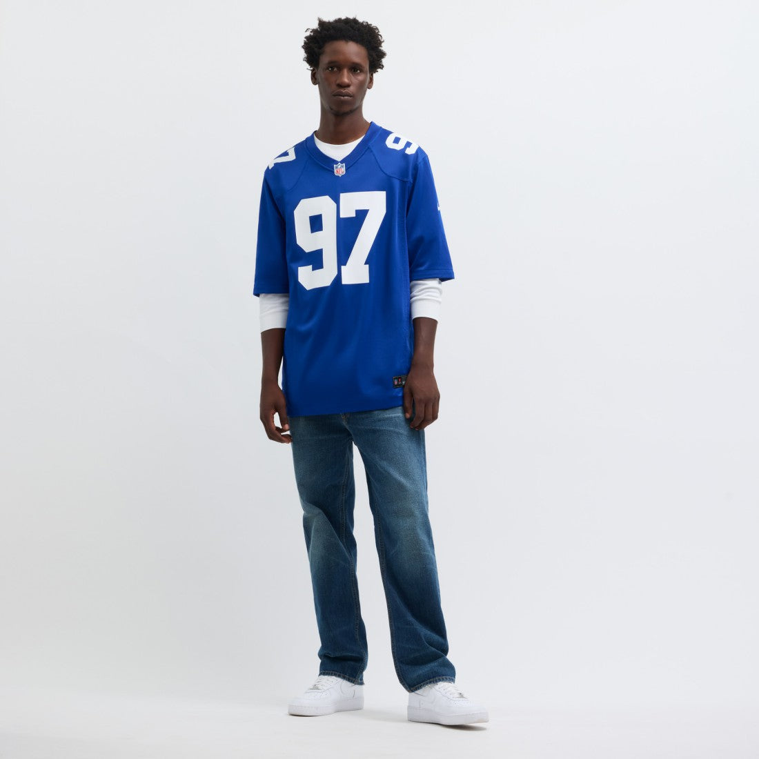 Dexter Lawrence II New York Giants Team Game Player Jersey - Royal on sale
