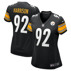 James Harrison Pittsburgh Steelers Women's Retired Game Jersey - Black outlet