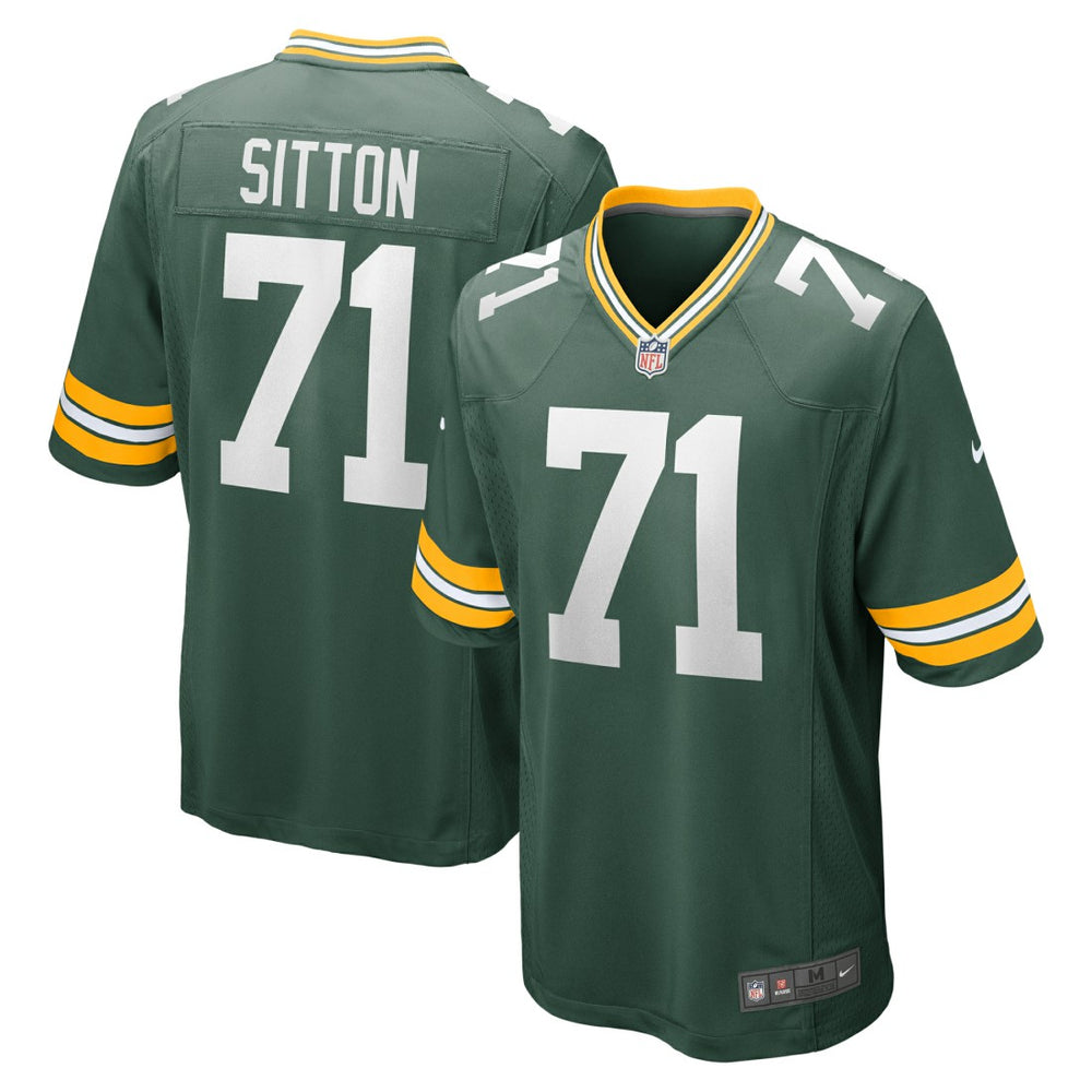 Josh Sitton Green Bay Packers Retired Game Jersey - Green for sale