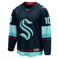 Matty Beniers Seattle Kraken Fanatics Premier Breakaway Player Jersey - Deep Sea Blue Jerseys