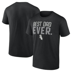 Chicago White Sox Best Dad Ever T-Shirt Black