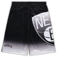 Brooklyn Nets Big & Tall Graphic Shorts - Black cheap