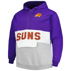 Phoenix Suns Big & Tall Anorak Half-Zip Hoodie - Purple for sale