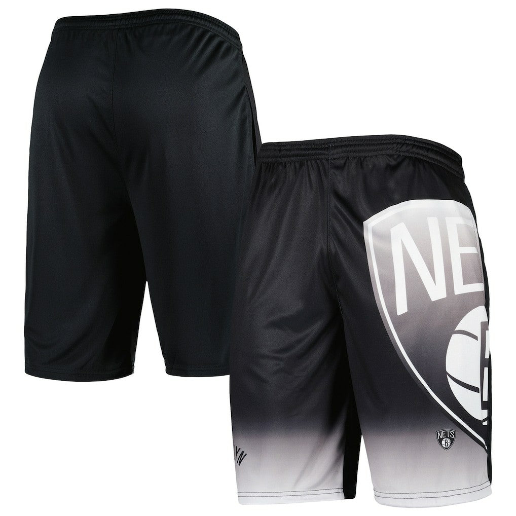 Brooklyn Nets Graphic Shorts - Black discount