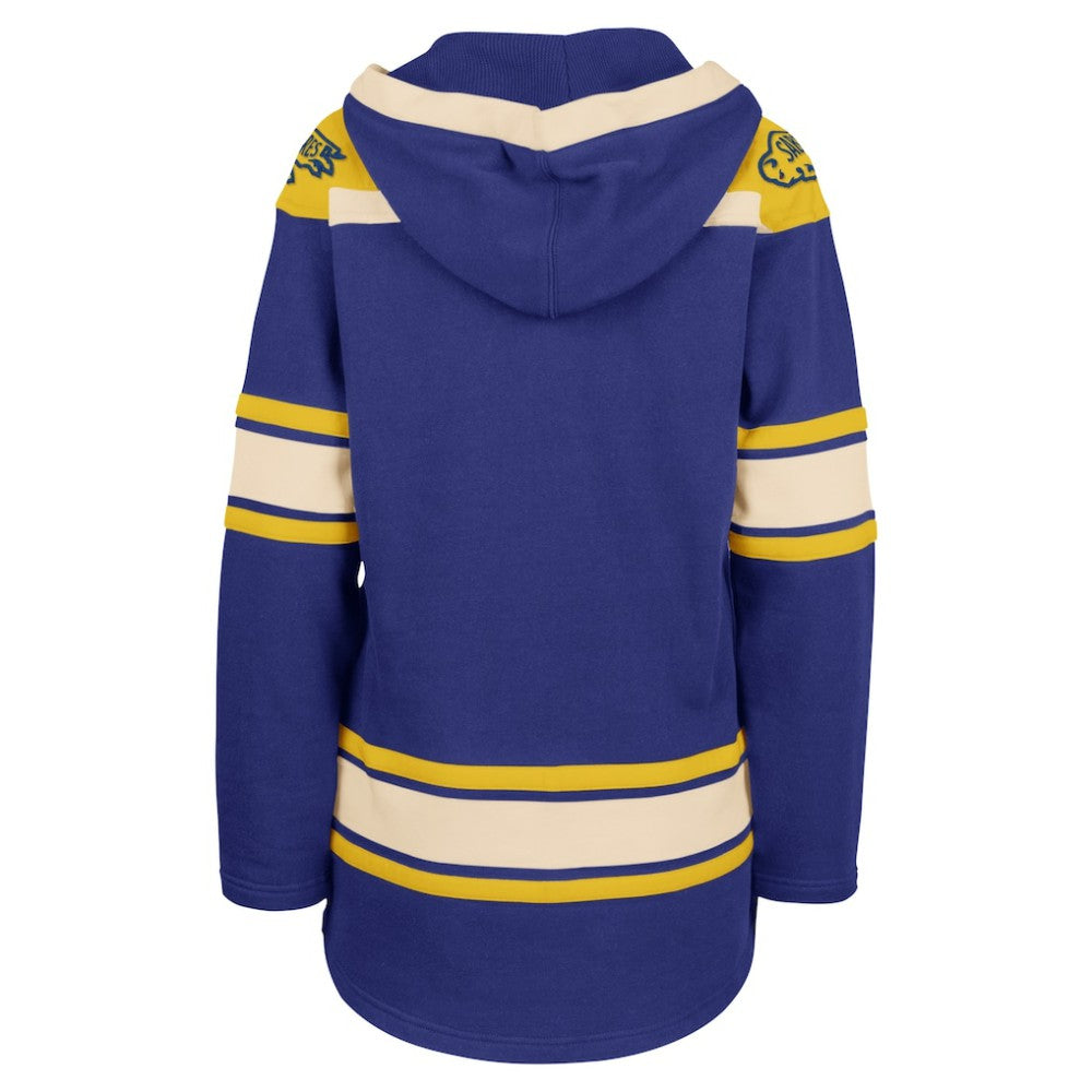 Buffalo Sabres '47 Women's Superior Lacer Pullover Hoodie - Royal Hoodies