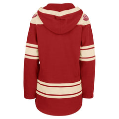Detroit Red Wings '47 Women's Superior Lacer Pullover Hoodie - Red Hoodies