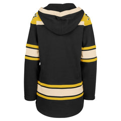 Pittsburgh Penguins '47 Women's Superior Lacer Pullover Hoodie - Black Hoodies