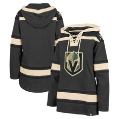 Vegas Golden Knights '47 Women's Superior Lacer Pullover Hoodie - Gray Hoodies