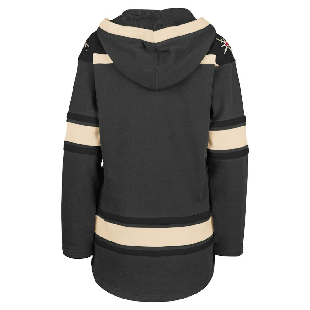 Vegas Golden Knights '47 Women's Superior Lacer Pullover Hoodie - Gray Hoodies