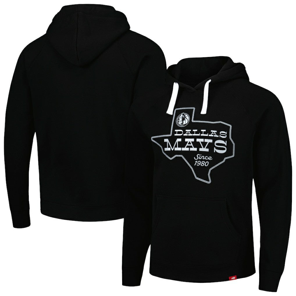 Dallas Mavericks Sportiqe Unisex Olsen Raglan Tri-Blend Pullover Hoodie sale - Navy on sale