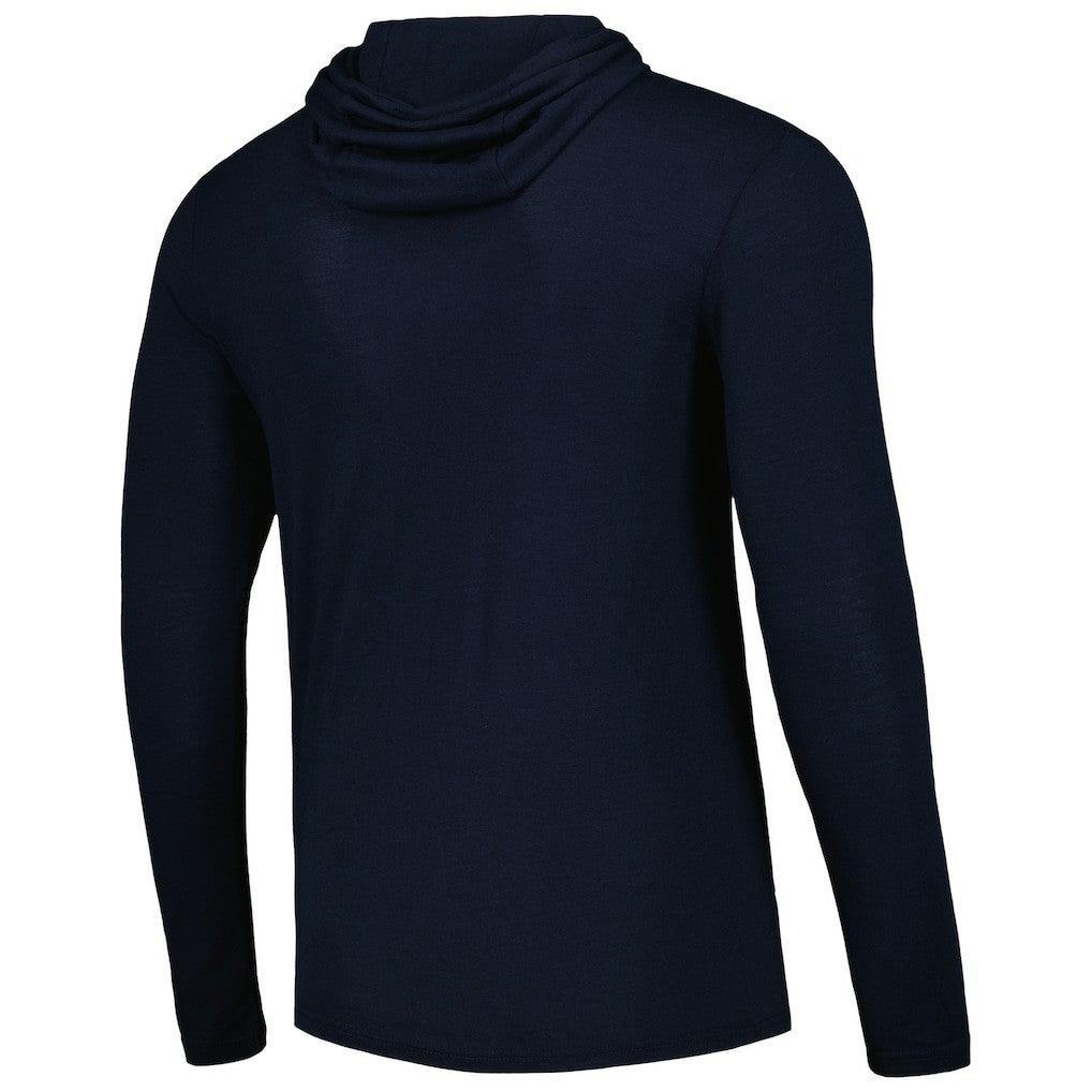 Dallas Mavericks Sportiqe Unisex Rowan Tri-Blend Long Sleeve Hoodie T-Shirt sale - Navy online
