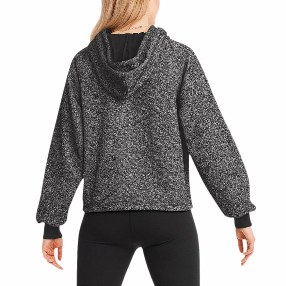 Houston Astros DKNY Sport Women's Debbie Dolman Raglan Pullover Hoodie Black