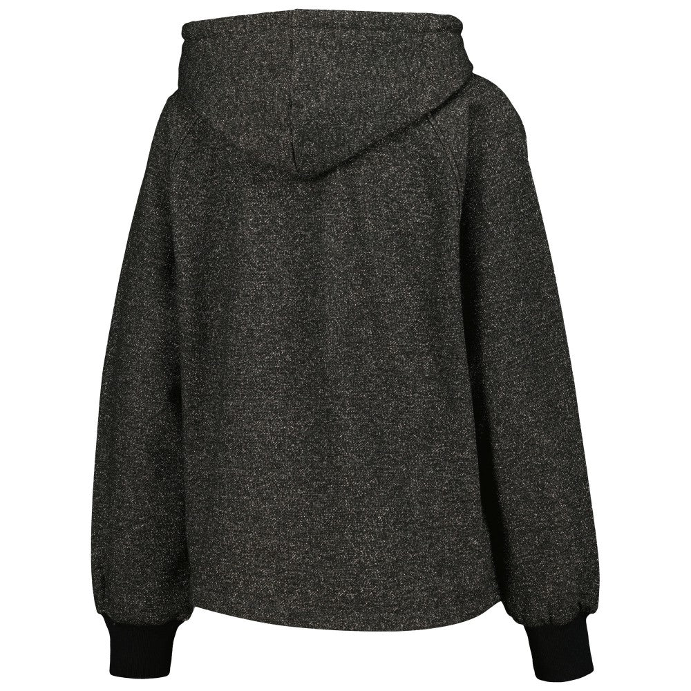 Cleveland Guardians DKNY Sport Women's Debbie Dolman Raglan Pullover Hoodie Black