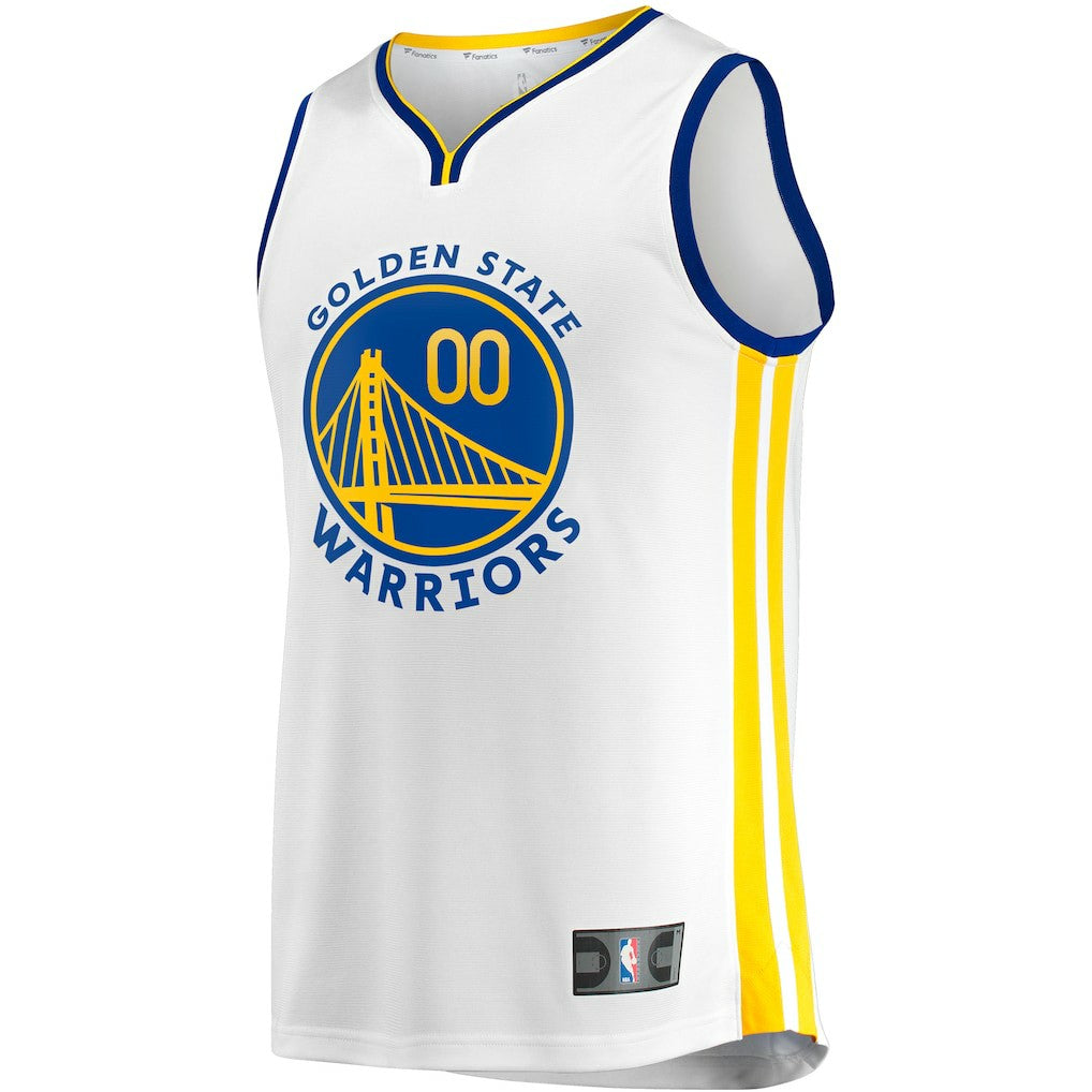 Golden State Warriors Youth Fast Break Replica Custom Jersey sale - Association Editi- White discount