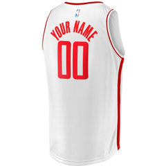 Houston Rockets Youth Fast Break Replica Custom Jersey - Association Edition - White discount