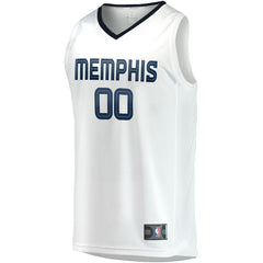 Memphis Grizzlies Youth Fast Break Replica Custom Jersey - Association Edition - White online