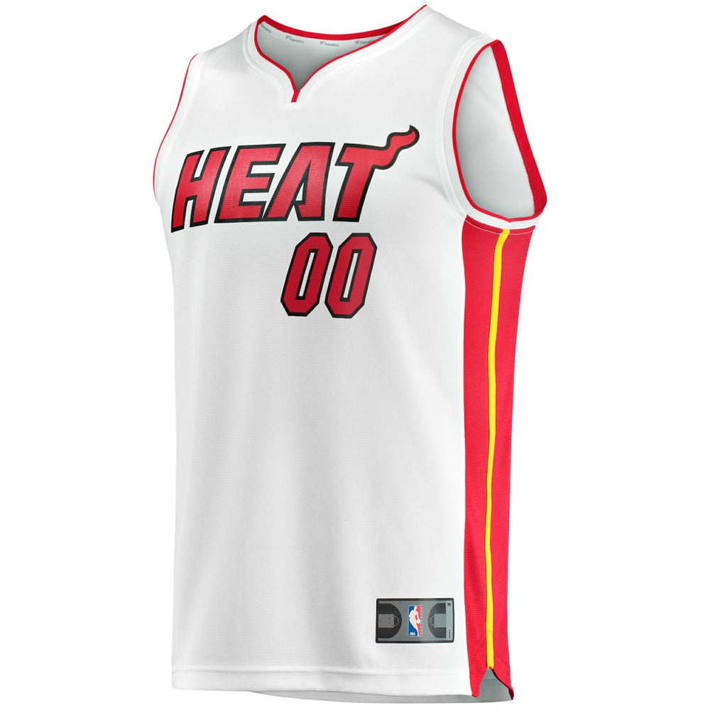 Miami Heat Youth Fast Break Custom Replica Jersey - White - Association Edition outlet