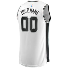 San Antonio Spurs Youth Fast Break Replica Custom Jersey - Association Edition - White online