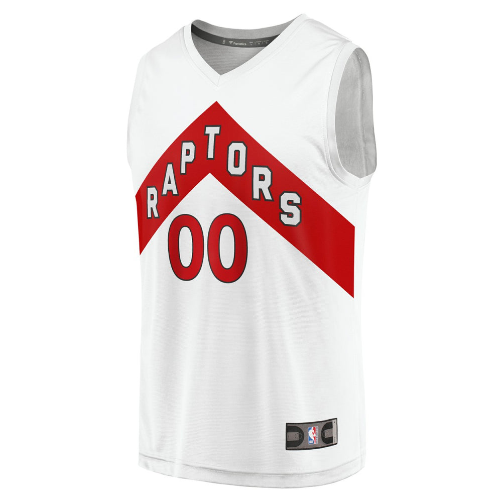 Toronto Raptors Youth Fast Break Replica Custom Jersey - Association Edition - White sale