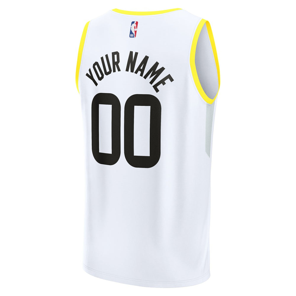 Utah Jazz Youth Fast Break Replica Custom Jersey - Association Edition - White shop
