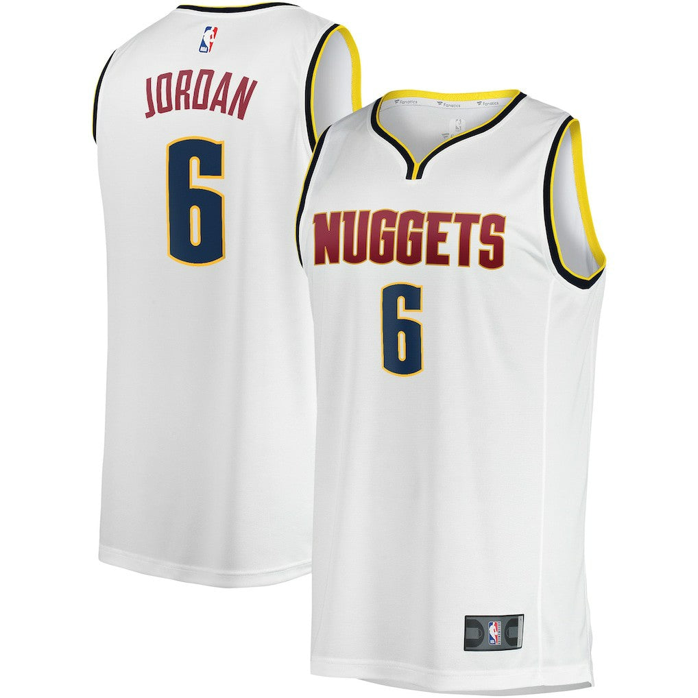 DeAndre Jordan Denver Nuggets Fast Break Player Jersey sale - Association Editi- White online