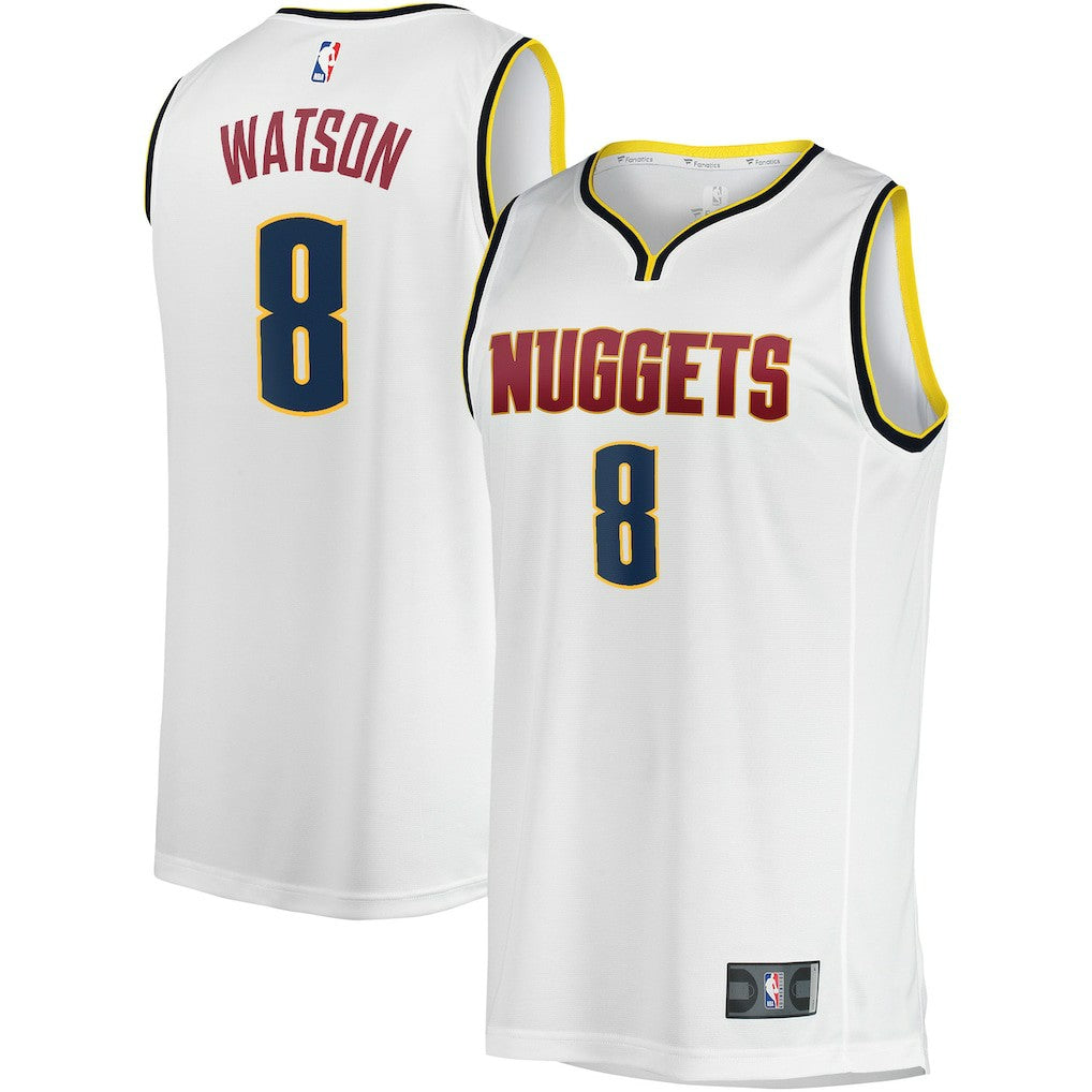 Peyton Watson Denver Nuggets Fast Break Player Jersey sale - Association Editi- White outlet