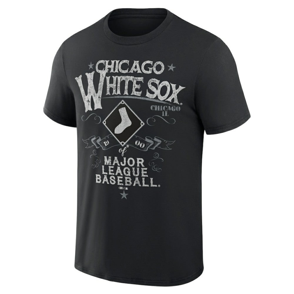 Chicago White Sox Darius Rucker Collection Beach Splatter T-Shirt Black