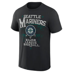 Seattle Mariners Darius Rucker Collection Beach Splatter T-Shirt Black