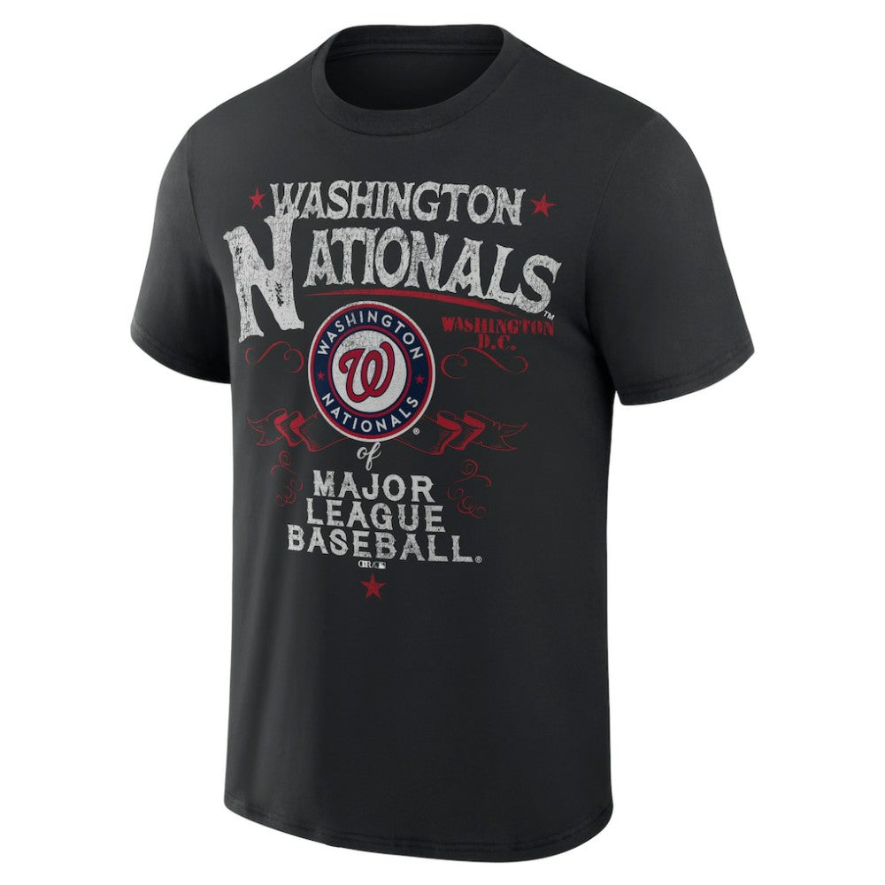 Washington Nationals Darius Rucker Collection Beach Splatter T-Shirt Black